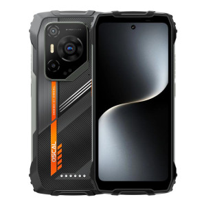  Téléphone robuste Blackview Oscal Pilot 3 5G, 12 Go + 256 Go, vision nocturne, écran 6,56 pouces, Android 15, MediaTek Dimensity 6300 Octa Core, réseau : 5G, OTG, NFC (noir) SB934B708-20